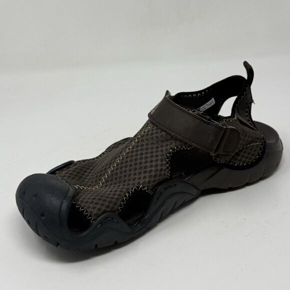 Crocs Swiftwater Mesh Deck Sandals Shoes Mens 10 Brown Fisherman Water Comfort main image 10